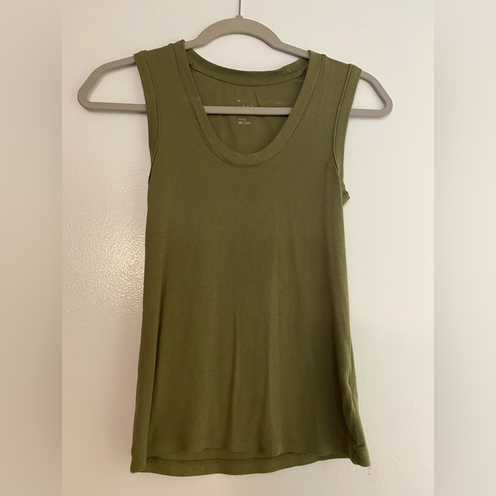 Olive Green Tank top